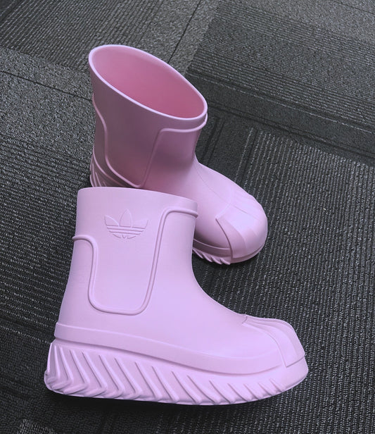 ADIDAS ORIGINAL BABII PINK SUPERSTAR BOOT 🎀(5.5)