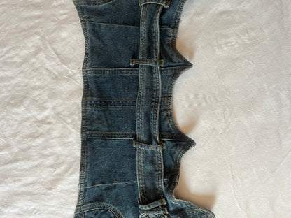 BRITNEY DENIM CORSET (XXS)