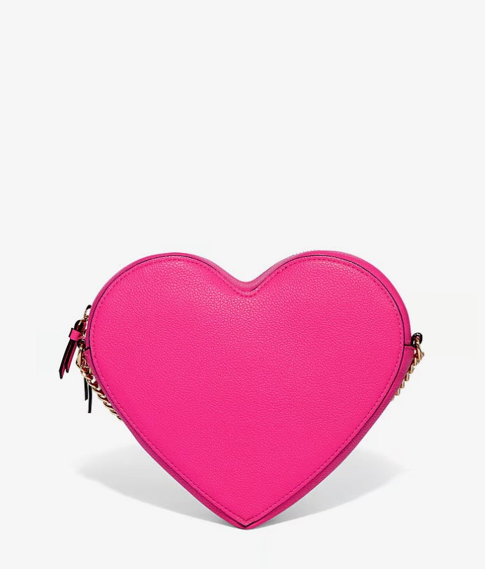 VICTORIA'S SECRET HOT PINK HEART BAG 💖👛