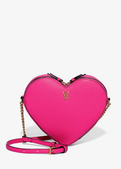 VICTORIA'S SECRET HOT PINK HEART BAG 💖👛